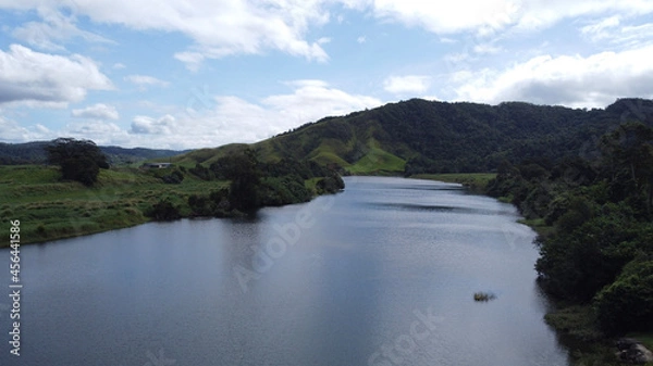 Obraz lake and mountains