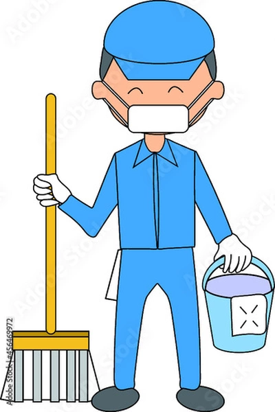 Fototapeta 清掃員
