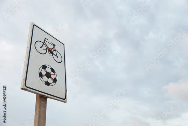 Obraz no parking sign