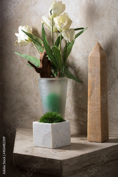 Obraz Marble Table Decor