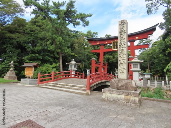 Obraz 福井県敦賀市の気比神宮へ参拝