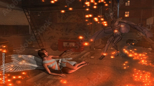 Obraz Good and evil.