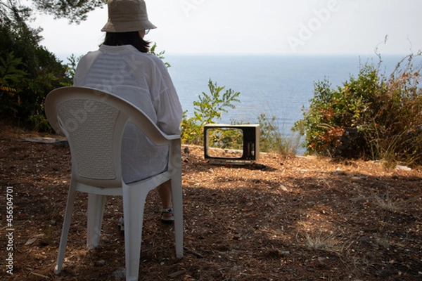 Obraz Modern Robinson Crusoe