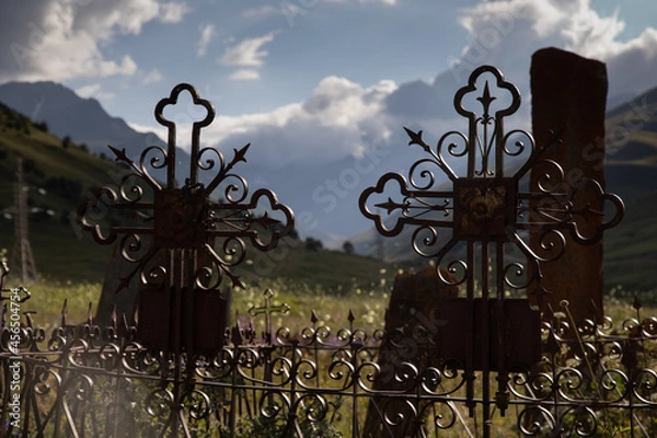 Obraz wrought crucifix