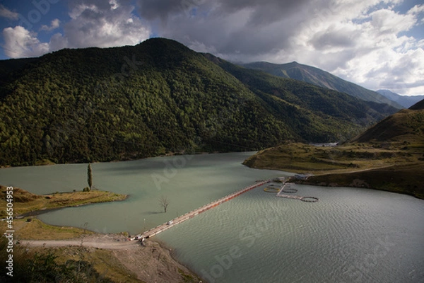 Obraz picturesque lake