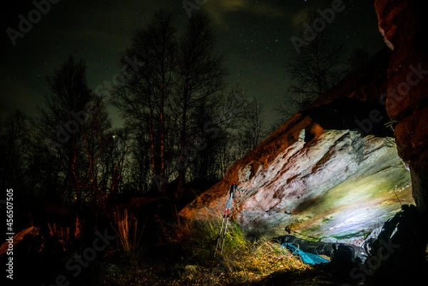 Obraz light in the cave