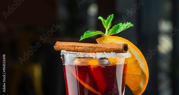 Fototapeta Cinnamon tea