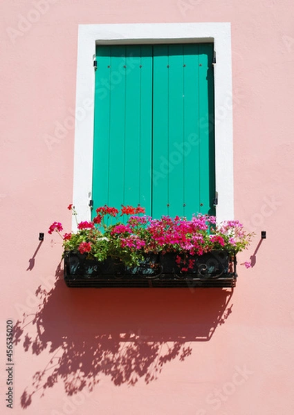 Obraz window with flowers