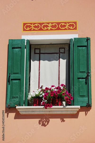 Obraz window with flowers
