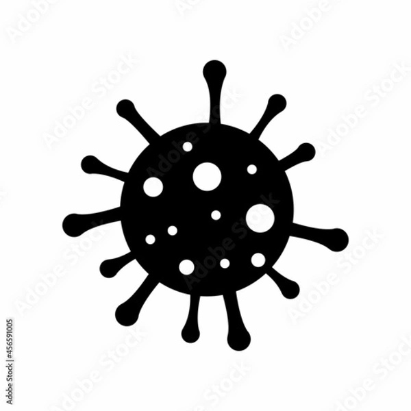 Obraz Virus, bacteria, microbe, coronavirus icon.