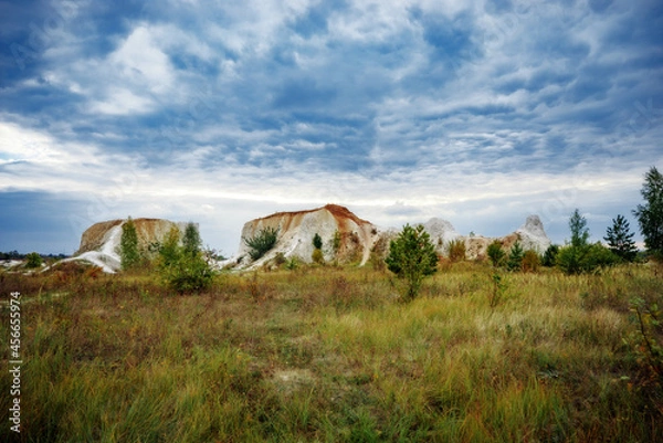 Obraz landscape with horses