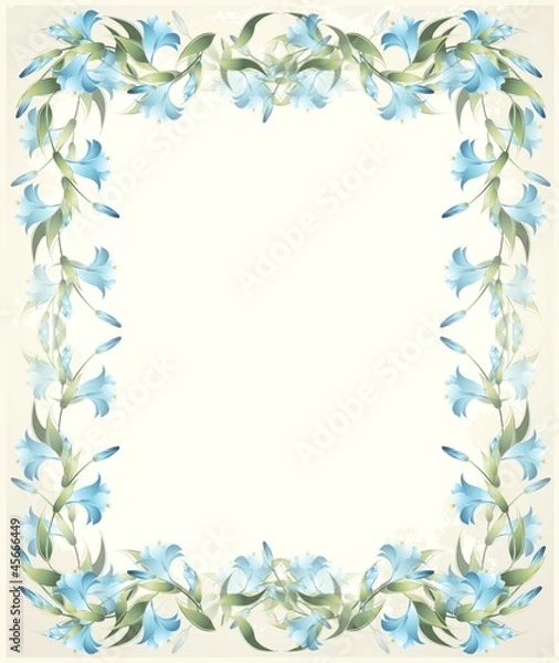 Obraz Greeting card with a lily