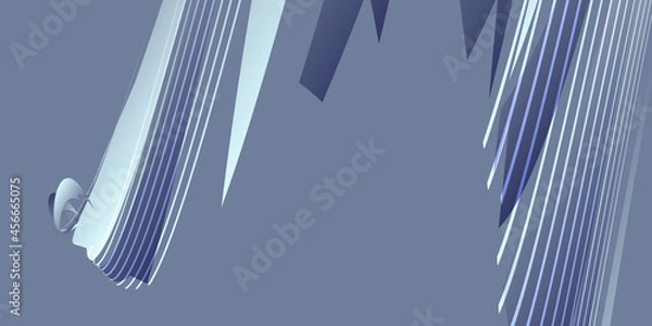 Obraz Modern blue background