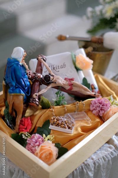 Fototapeta cake in a restaurant