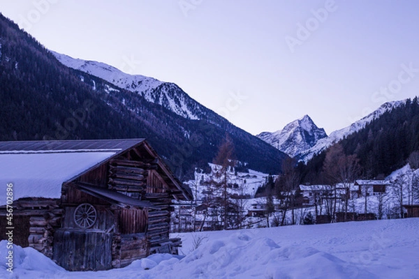 Fototapeta Alps Winter