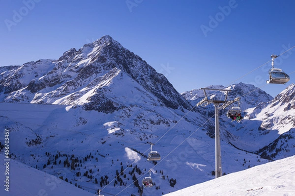 Fototapeta Alps Winter