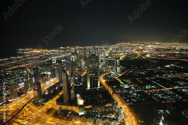 Obraz Dubai, Blick vom Burj Khalifa