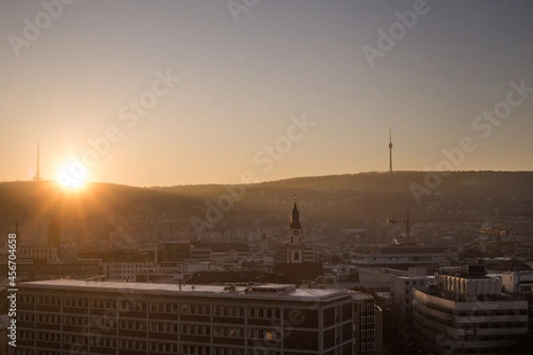 Fototapeta Stuttgart Aussicht