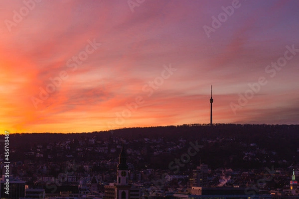 Fototapeta Stuttgart Aussicht