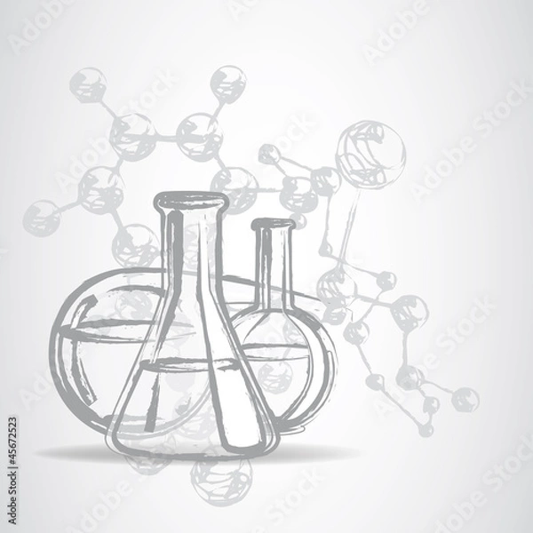 Obraz Laboratory glassware