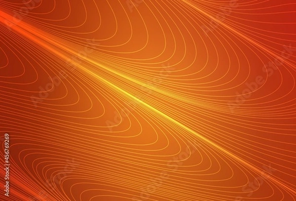 Obraz Light Red vector layout with flat lines.