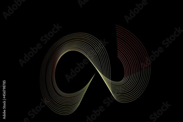 Fototapeta Lightpainting Background