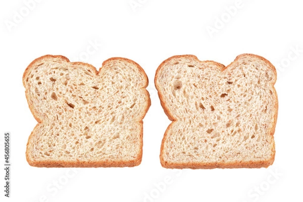 Fototapeta plain white bread