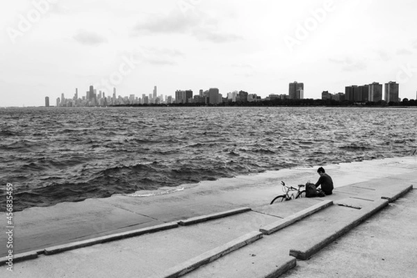 Obraz winter in the city