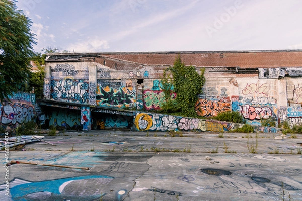 Obraz graffiti on the wall