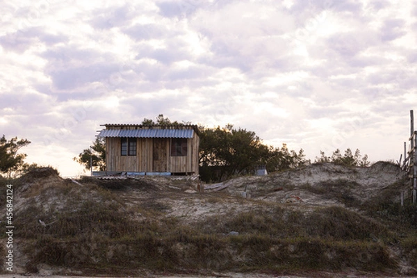 Obraz casinha praia