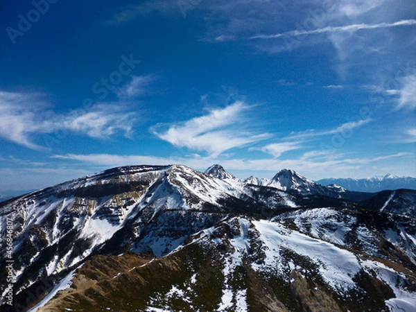 Obraz 日本の山　八ヶ岳　3月