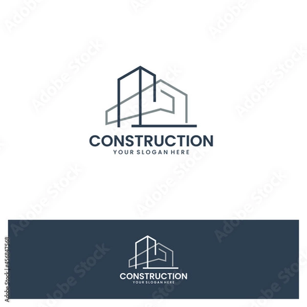 Obraz construction , logo design inspiration