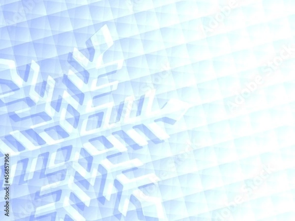 Fototapeta 背景 雪の結晶