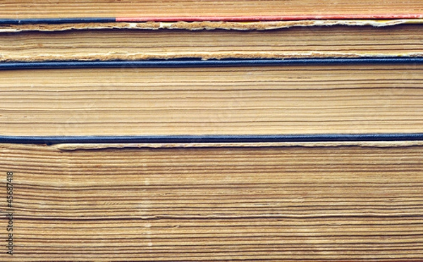 Fototapeta Old books texture