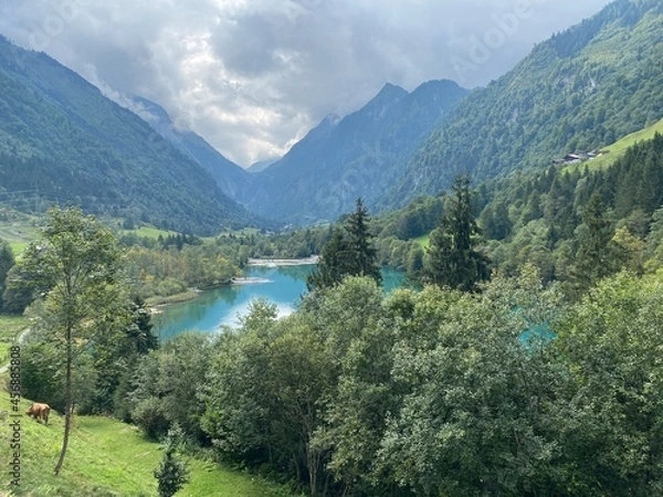 Obraz lake and mountains