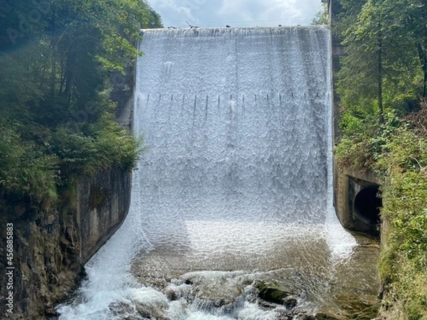 Obraz waterfall in the forest