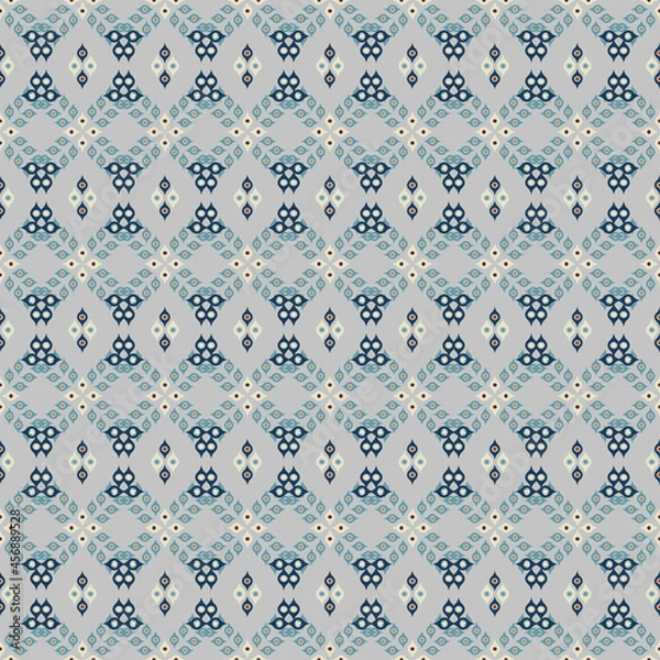 Fototapeta seamless ethnic pattern design abstract