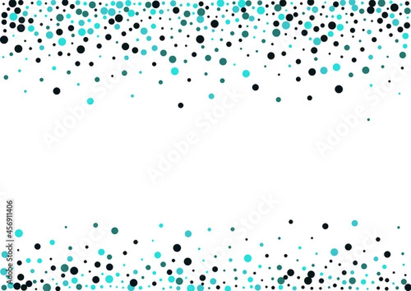Obraz Turquoise Shine Carnival Vector  White