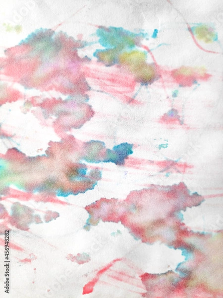 Fototapeta Triangular Design Elements Background. Chalk