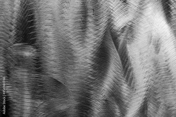 Obraz Close up view of metallic surface, abstract background. 