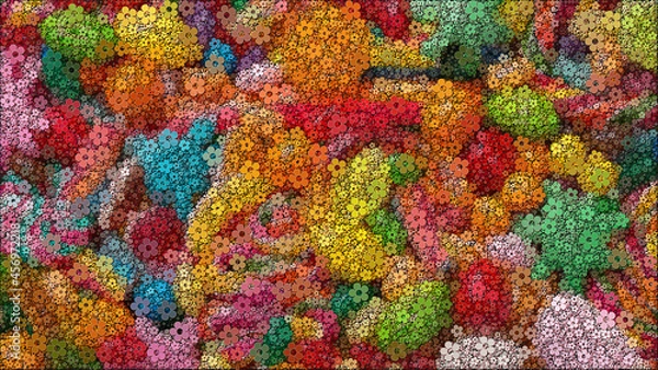 Fototapeta abstract colorful pattern. good as background