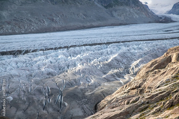 Obraz Am Aletschgletscher