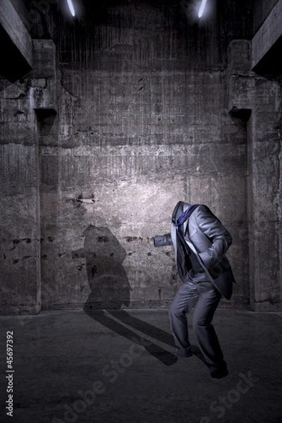 Obraz Ghostly invisible apparition