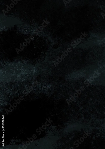 Obraz Black textured illustration. Black industrial background. Trendy black background, scandinavian style, modern black wall, stone texture. Soiled wall