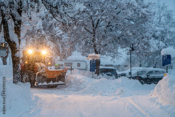 Obraz Wintereinbruch 