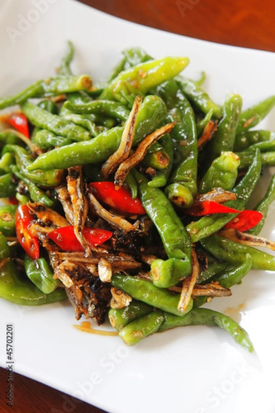 Obraz Spicy dried fish