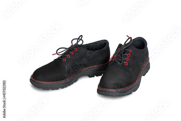 Obraz Black Suede Shoes