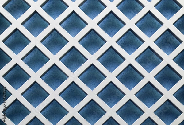 Fototapeta Blue diagonal pattern