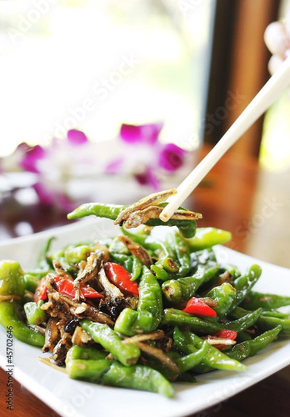 Obraz Spicy dried fish