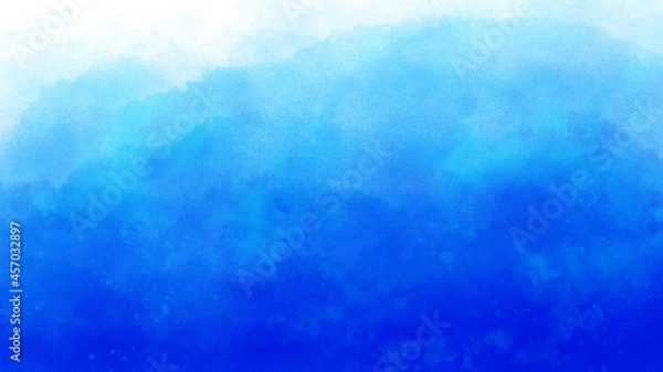 Obraz 抽象　青　グラデーション